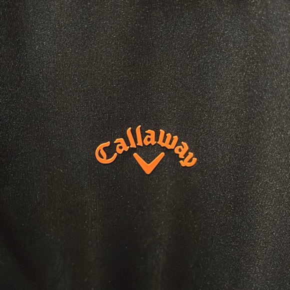 Callaway Weather Series Quarter Zip long sleeve Shirt Golf Pull Over Blue Sz XL - Picture 2 of 4